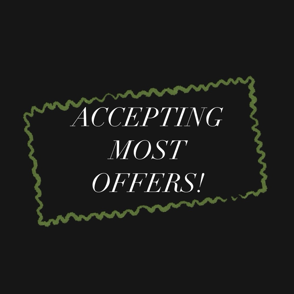 Send me an offer! 🥰